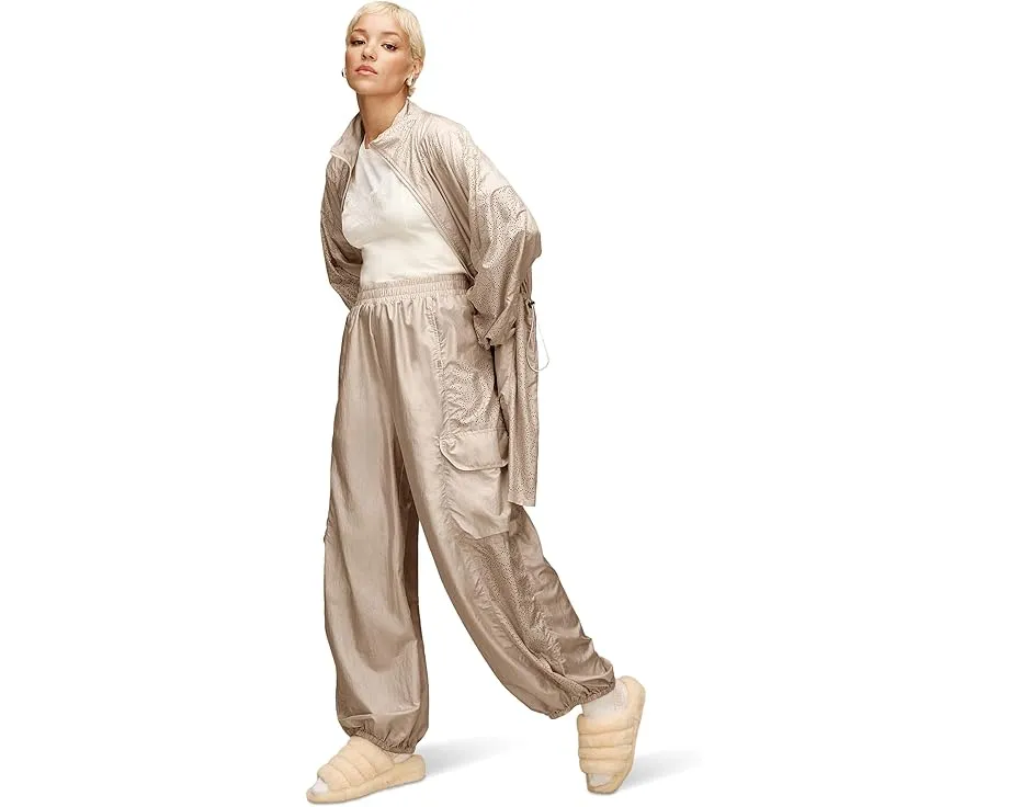 Широкие брюки Giavanni Balloon Cargo Pant с накладными карманами и полупрозрачными вставками