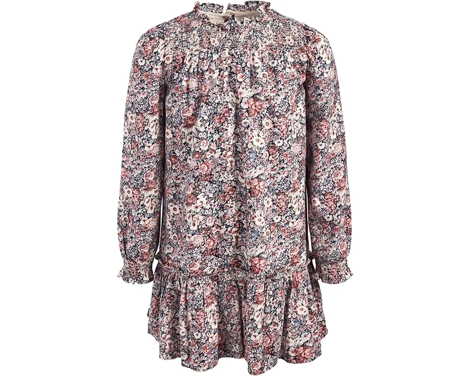 Платье с рюшами и цветочным принтом Janie and Jack для девочки