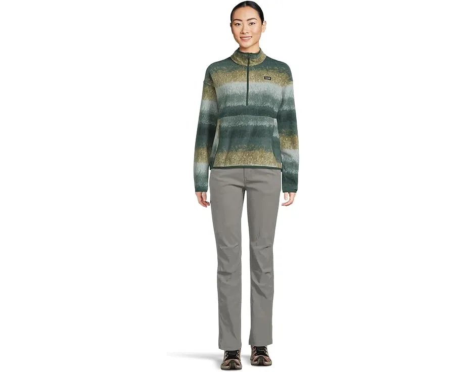 Кофта Mountain Hardwear Microchill с полузастежкой из переработанного флиса