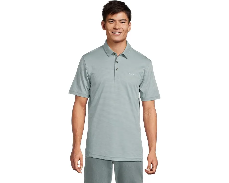 Поло TravisMathew The Zinna 2.0 с вышитым логотипом из хлопка
