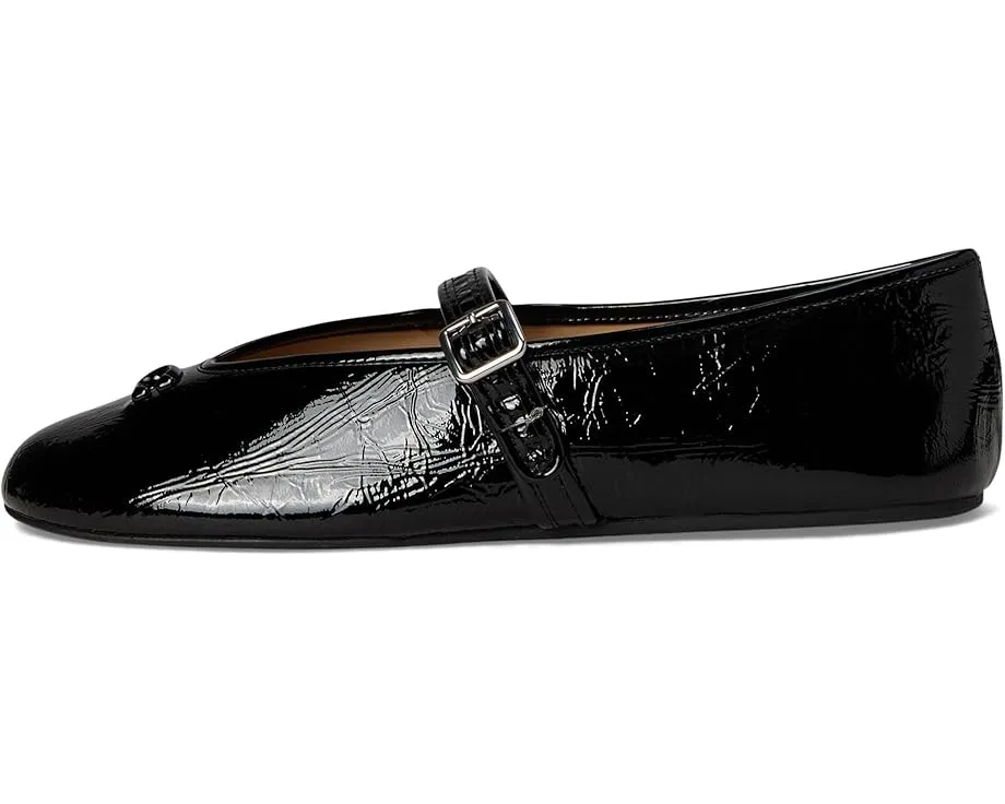 Туфли COACH Mary Jane с рельефным логотипом C из лаковой кожи