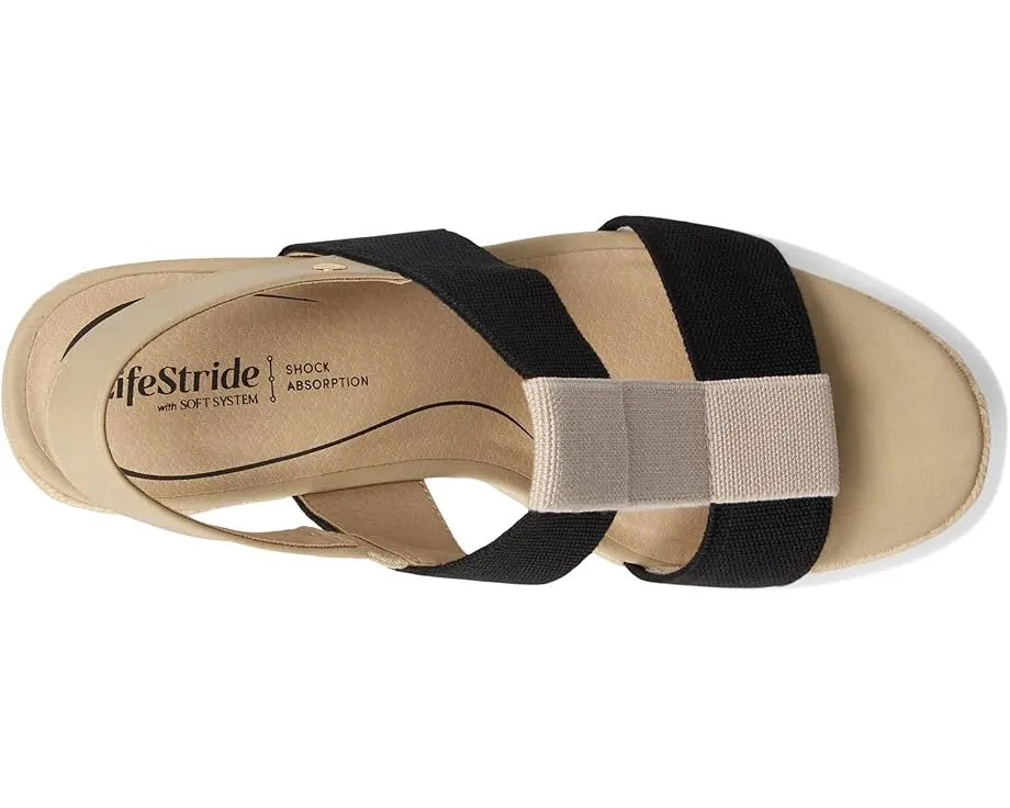 Эспадрильи LifeStride Tallulah на клиновидном каблуке с ремешком на пятке