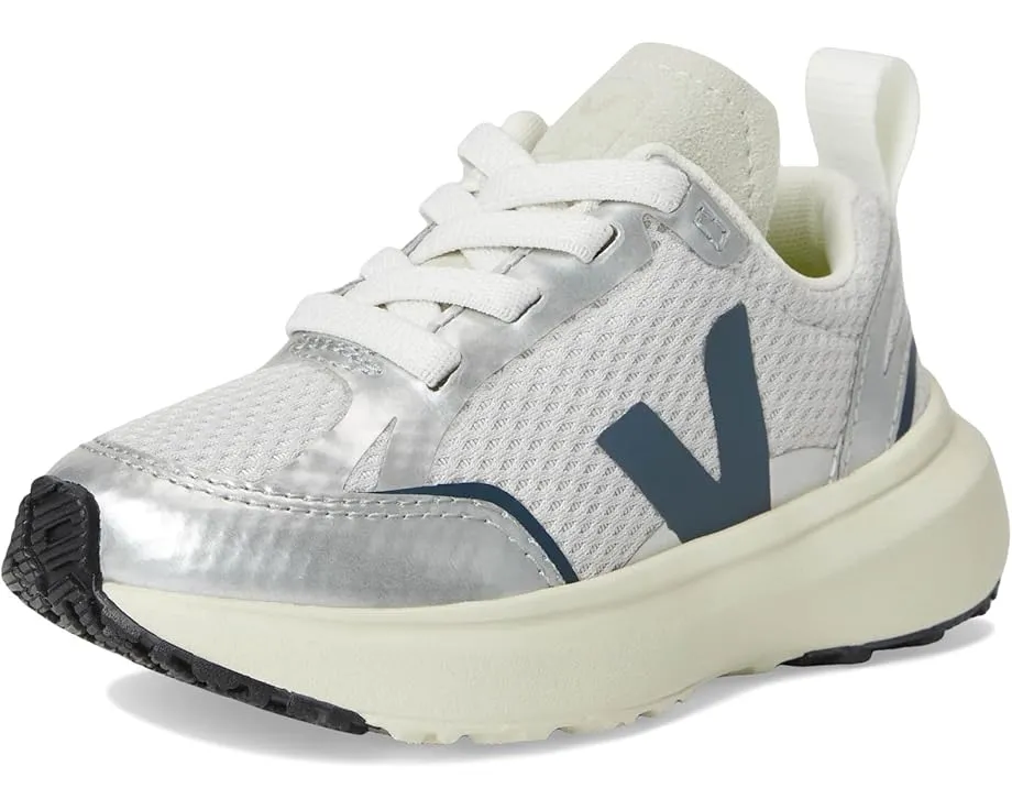 Детские кроссовки VEJA Small Canary Light Alveomesh с сетчатым верхом