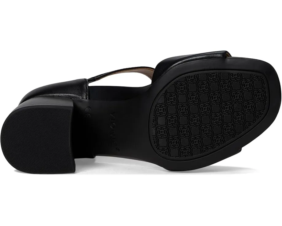 Сандалии VIONIC Chardonnay с квадратным носком и широкой регулируемой лодыжкой