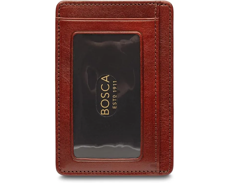 Картхолдер Bosca Old Leather с семью отделениями и RFID защитой