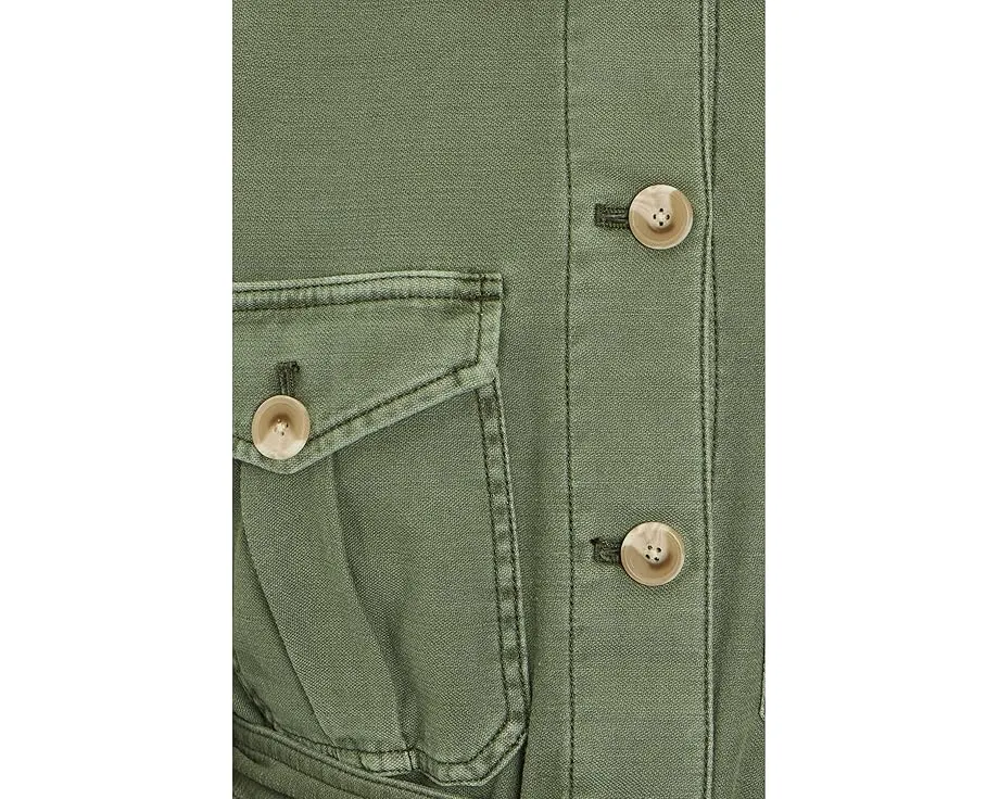 Сафари-куртка Soft Stretch с ремнем из органического хлопка от Faherty