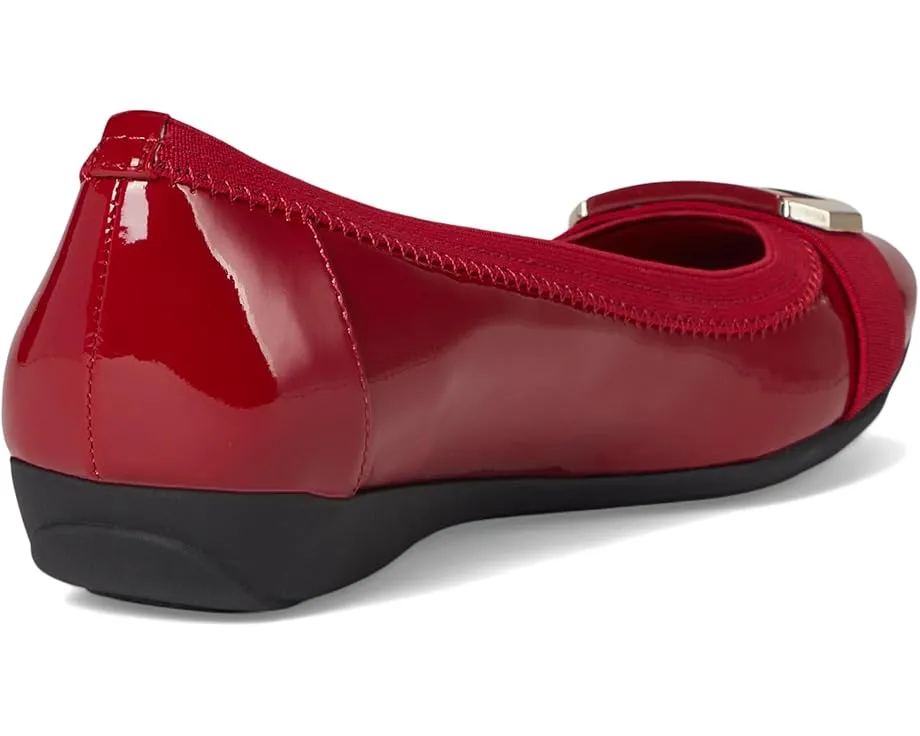 Балетки Uplift с пряжкой и эластичными вставками