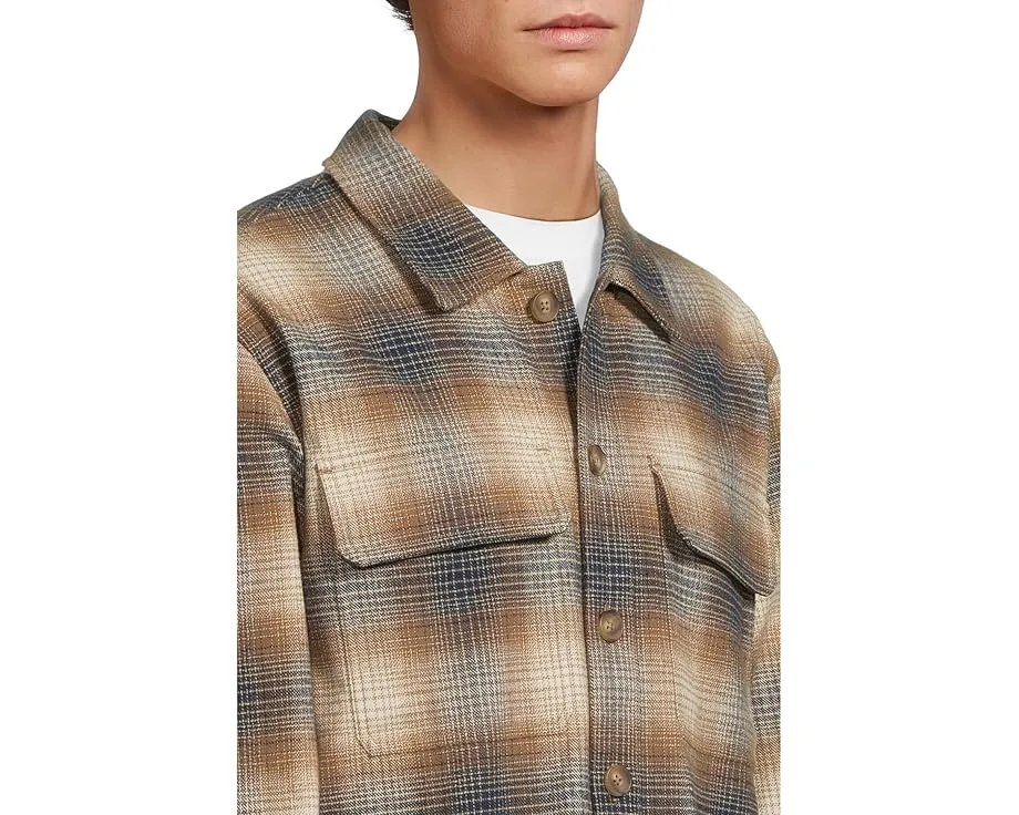 Рубашка-оверсайз Liverpool Los Angeles Flap Pocket Plaid в клетку