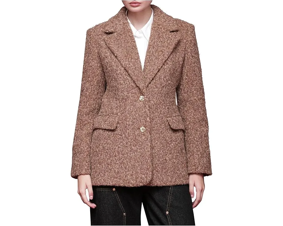 Приталенный пиджак из твида Tweed Textured Blazer от Avec Les Filles