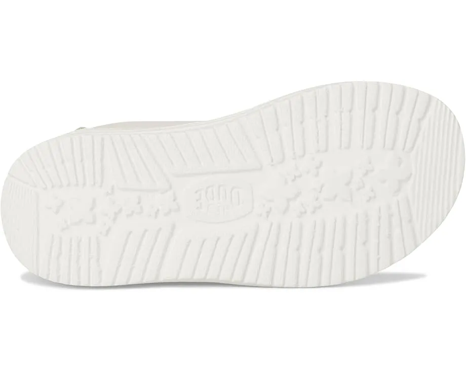 Детские слипоны Hey Dude Kids Wendy Dazzling с блестками и технологией Flex & Fold