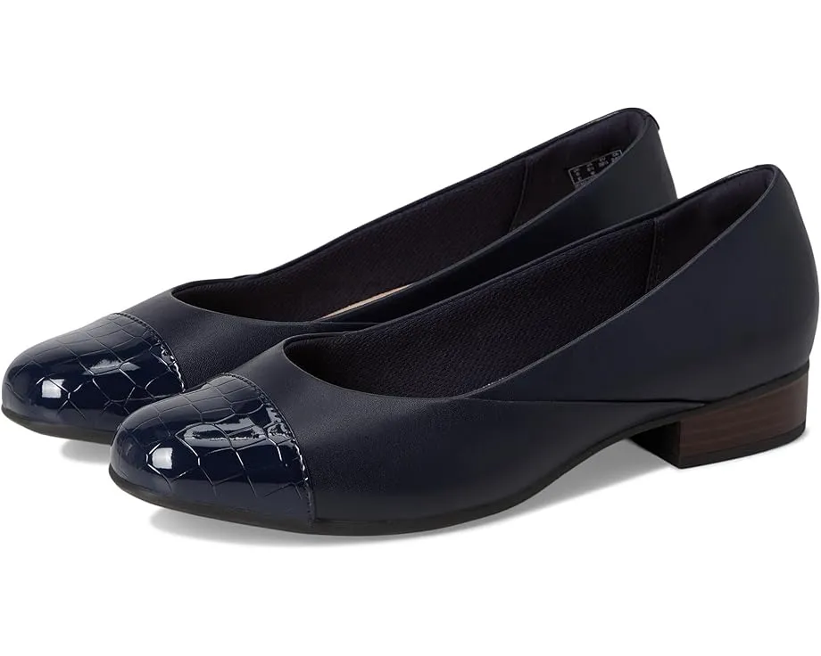 Слипоны Clarks Juliet Rise с декоративным мыском и устойчивым каблуком