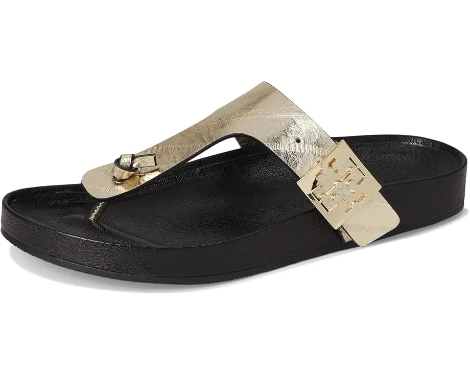 Шлепанцы Tory Burch Mellow Thong с верхом из мягкой замши