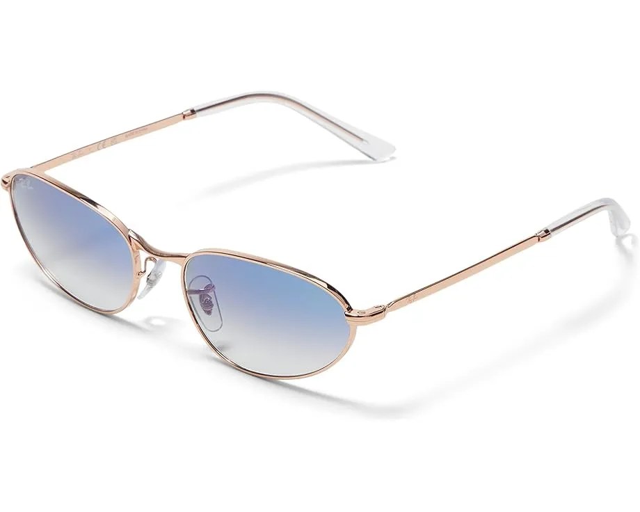 Солнцезащитные очки Ray-Ban 0RB3734 с металлической оправой