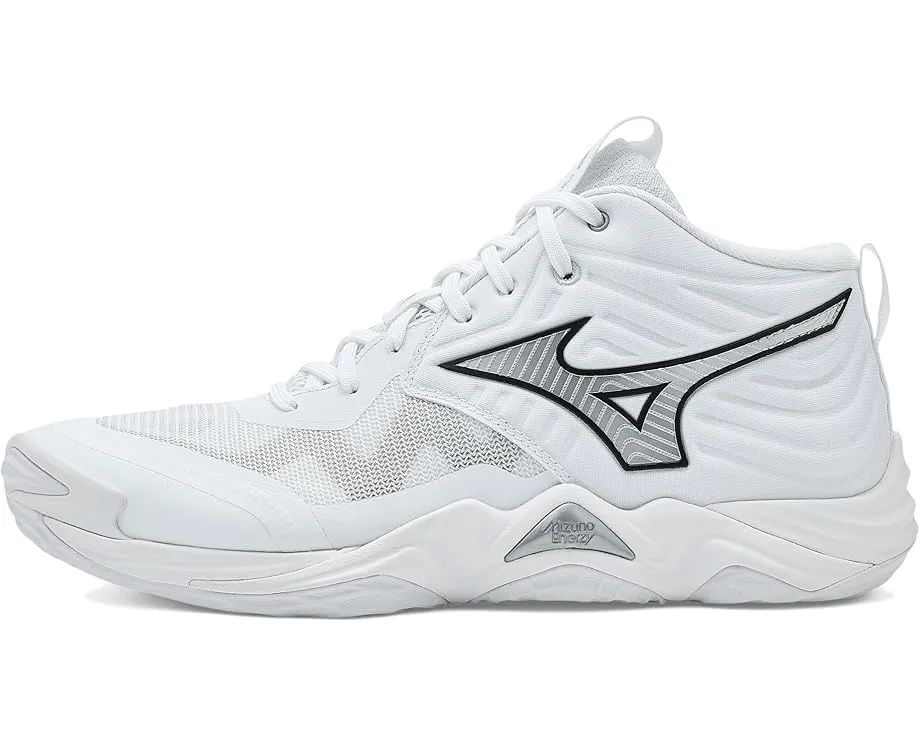 Кроссовки для волейбола Mizuno Wave Momentum 4 Elite Mid с технологией ENERZY