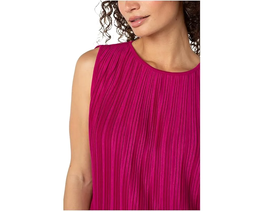 Топ Liverpool Los Angeles Sleeveless Crew Neck Knit без рукавов из французского велюра