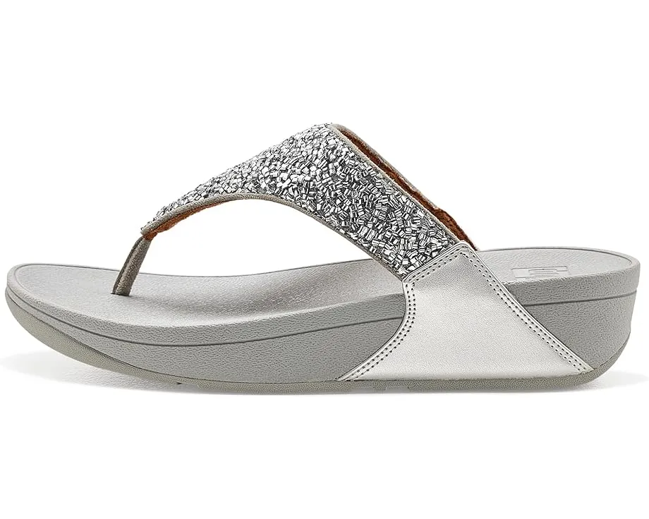 Вьетнамки Lulu Shimmerfoil FitFlop с переливающейся фольгой