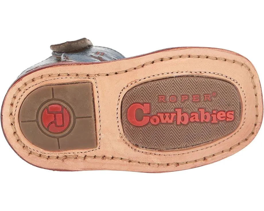 Детские ковбойские сапоги Roper Kids Cowbaby Bullrider с вышивкой быка