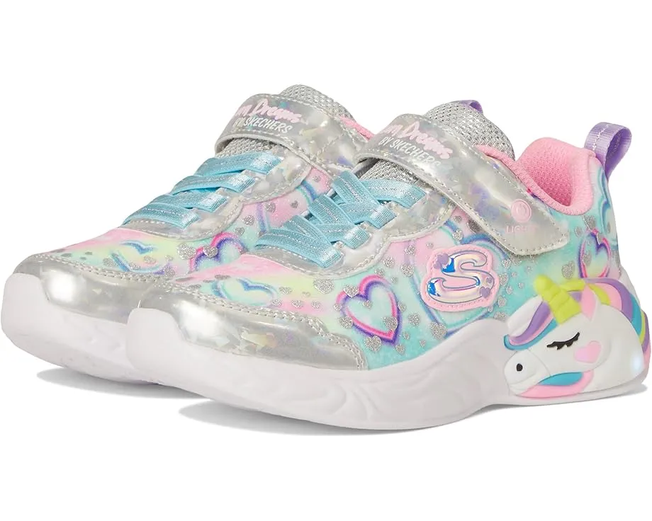 Детские кроссовки SKECHERS KIDS Unicorn Dreams с подсветкой и амортизацией