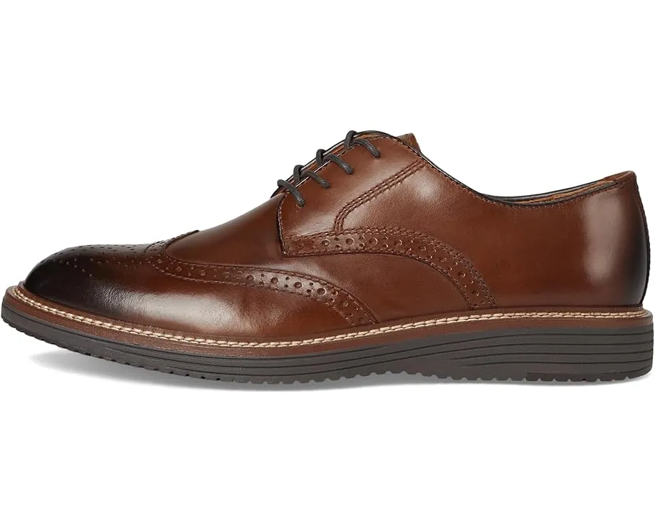 Johnston & Murphy туфли Upton Wingtip с перфорацией и стелькой с эффектом памяти
