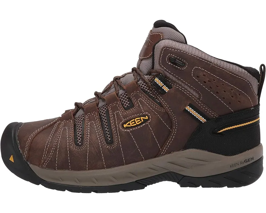 Рабочие ботинки KEEN Utility Flint II Mid со стальным мысом