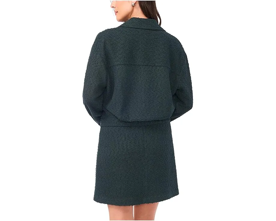 Короткий жакет Vince Camuto с широкими рукавами и круглым вырезом