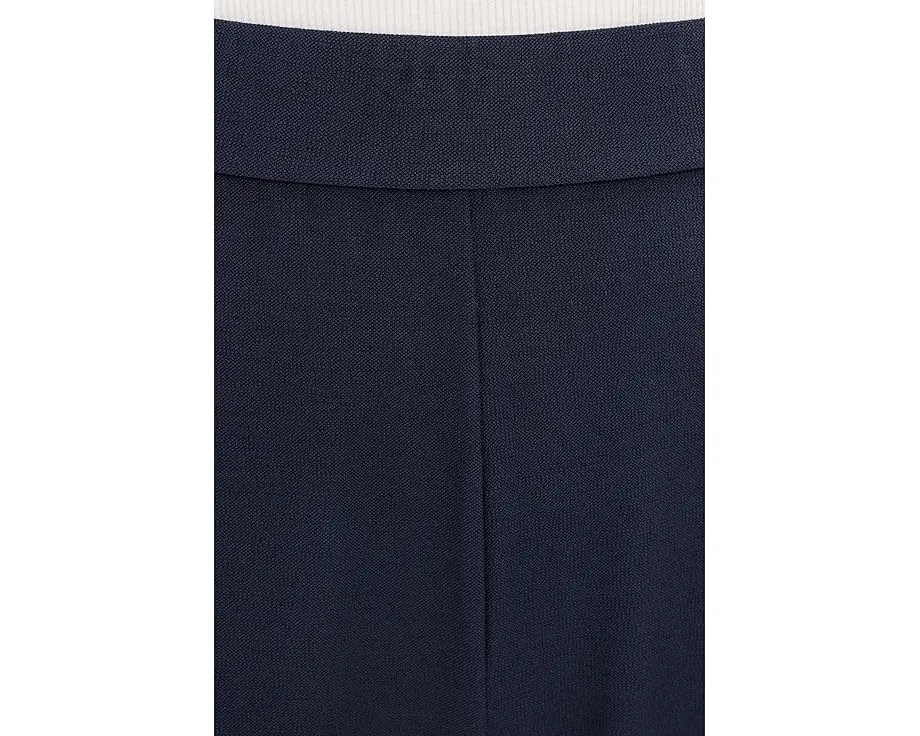 Брюки Eileen Fisher из стрейч-креп-жоржета с расклешенными штанинами