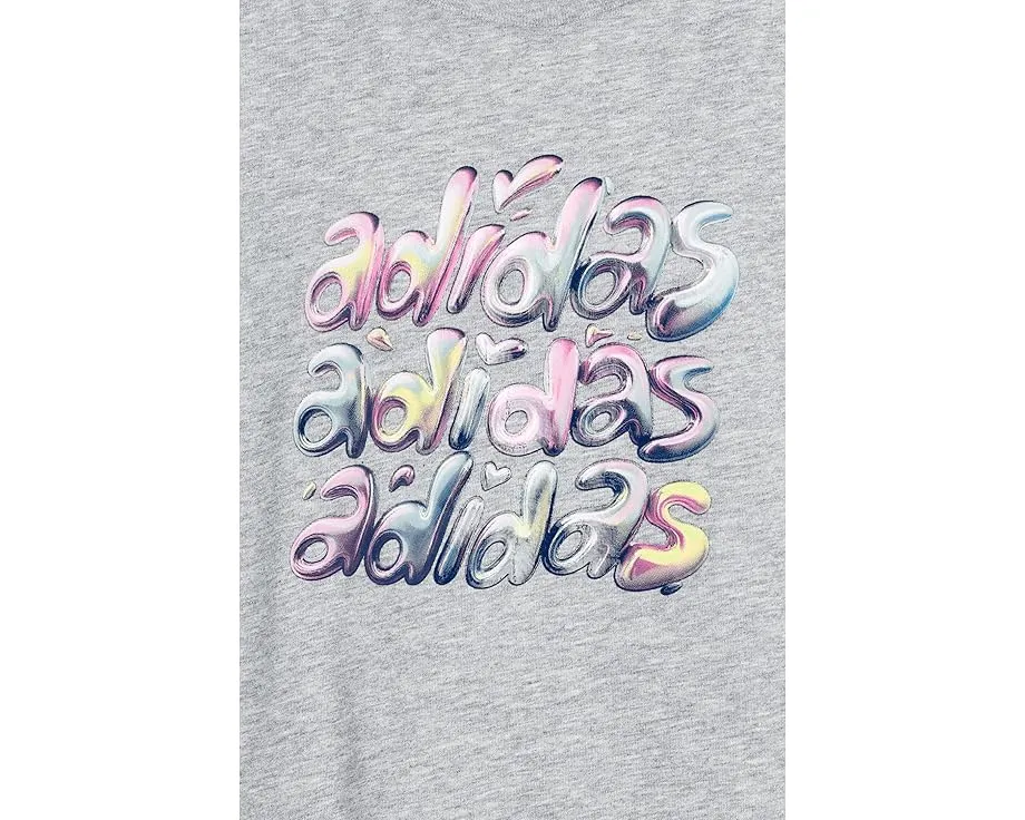 Базовая футболка adidas Kids с коротким рукавом и цветными акцентами