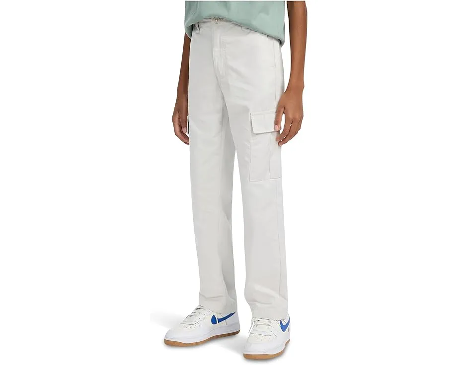 Широкие брюки карго abercrombie kids Loose Clean из прочной ткани dobby