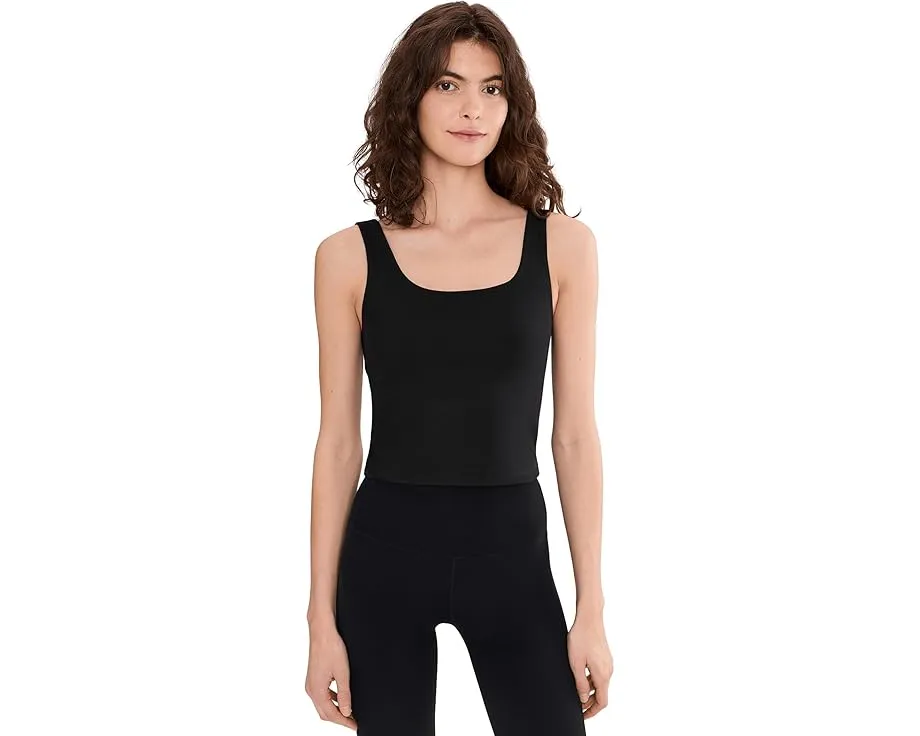 Майка PACT On The Go-To Square Neck с квадратным вырезом и двойным слоем