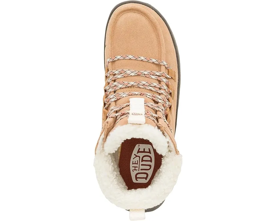Hey Dude полуботинки Wendy Peak Apres Suede Cozy на платформе