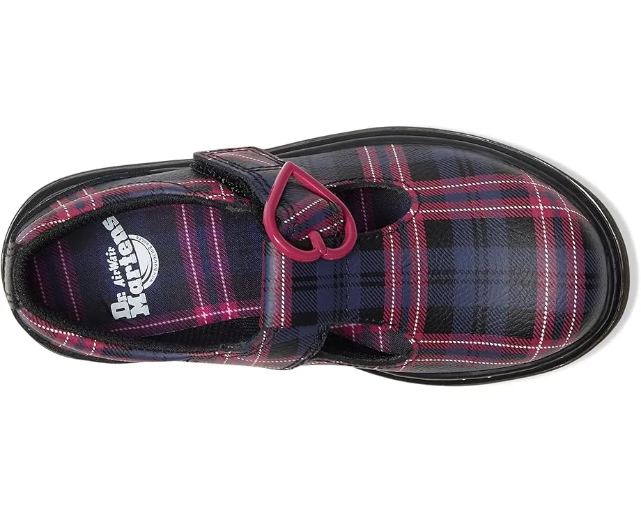 Туфли T-bar Dr. Martens Polley II J для детей с перфорацией