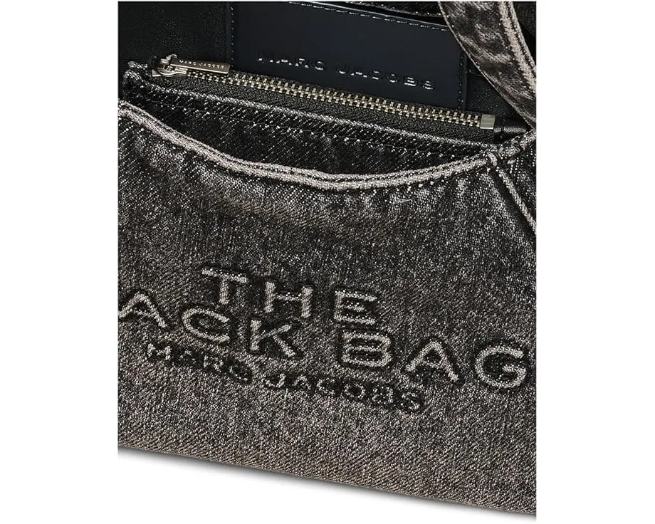 Мини-сумка Marc Jacobs The Bow Denim Mini Sack с бантом из денима