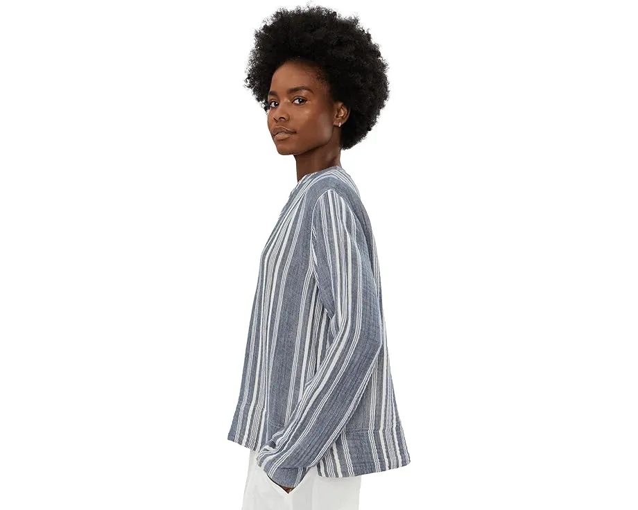 Faherty топ Dune Cotton Gauze Harbor из хлопка