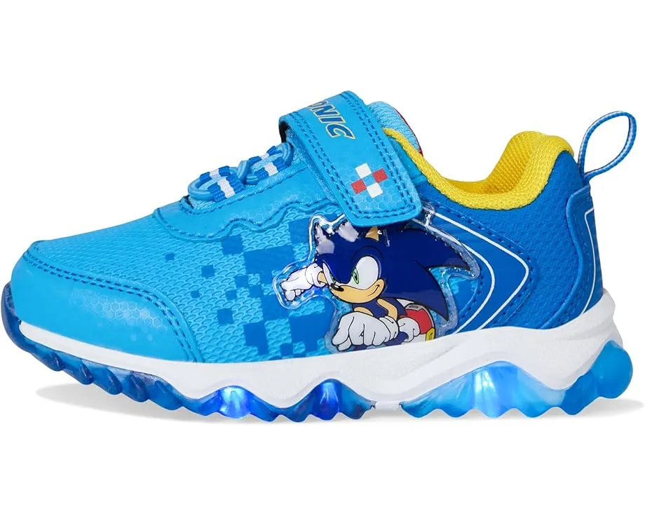 Светящиеся кроссовки Josmo Sonic The Hedgehog для детей с липучкой