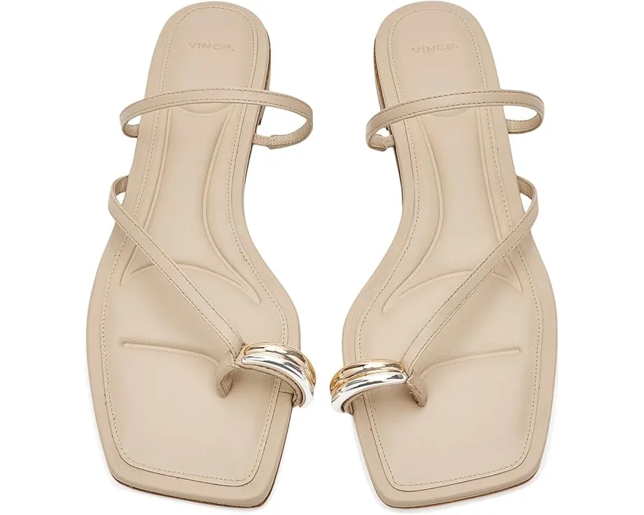 Сандалии Vince Polli Strappy с металлическим кольцом и пеной в стельке