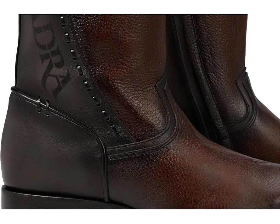 Cuadra ботинки CU568 с лазерной отделкой и круглым носком