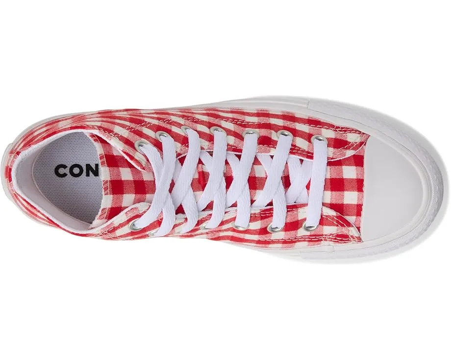 Converse кеды Chuck Taylor All Star Lift Checkered с платформой для старших детей