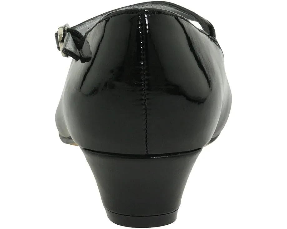 Туфли-лодочки Seeley от Nina Kids с застежкой на пряжку и небольшим каблуком