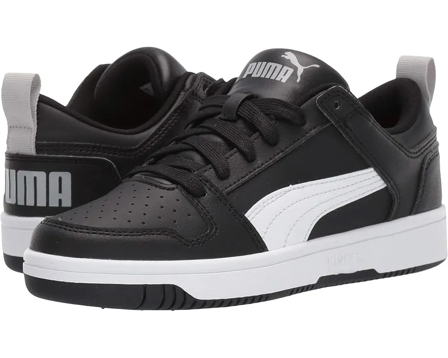 Кроссовки Puma Kids Rebound Layup Lo из кожзама для детей