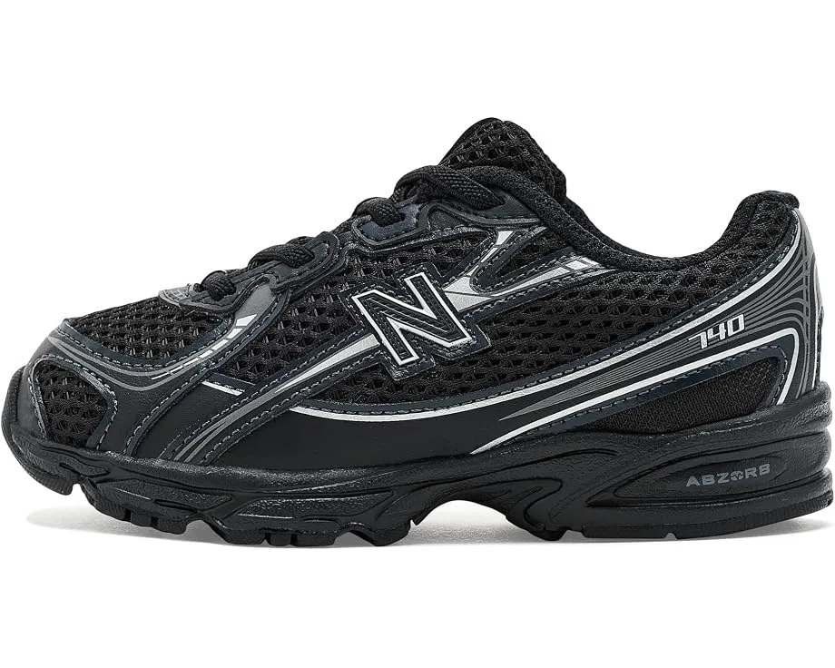 New Balance детские кроссовки 740 Bungee Lace черные