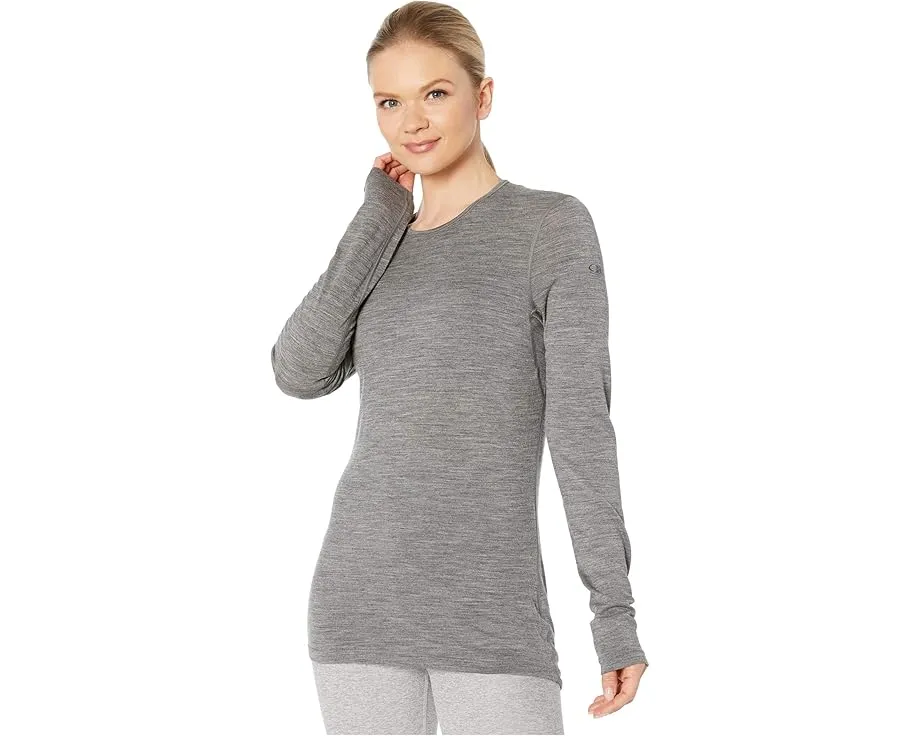 Термобелье 200 Oasis Merino Baselayer с длинным рукавом и плоскими швами Icebreaker