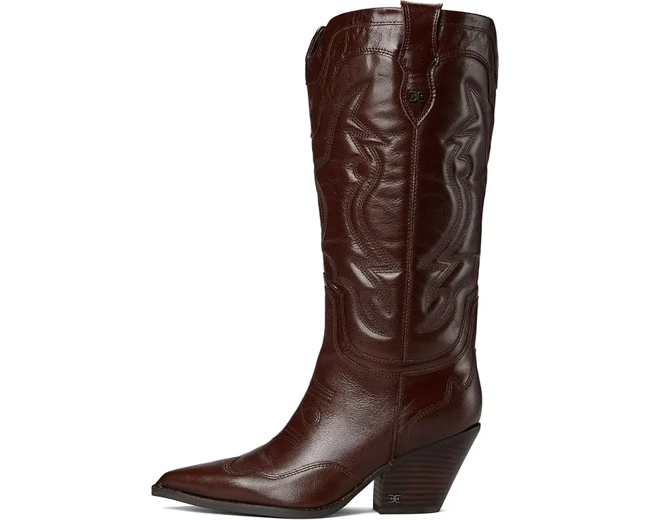 Сапоги Sam Edelman James из замши с высоким голенищем и двойной молнией