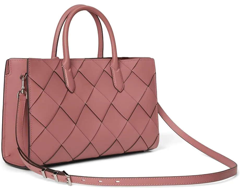 Сумка-сатчел MICHAEL Michael Kors Scarlett Medium East West из ПВХ
