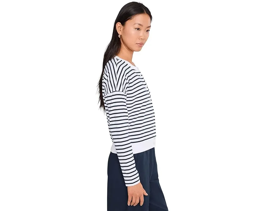 Кардиган Lilla P с резинкой по краям из структурированного трикотажа