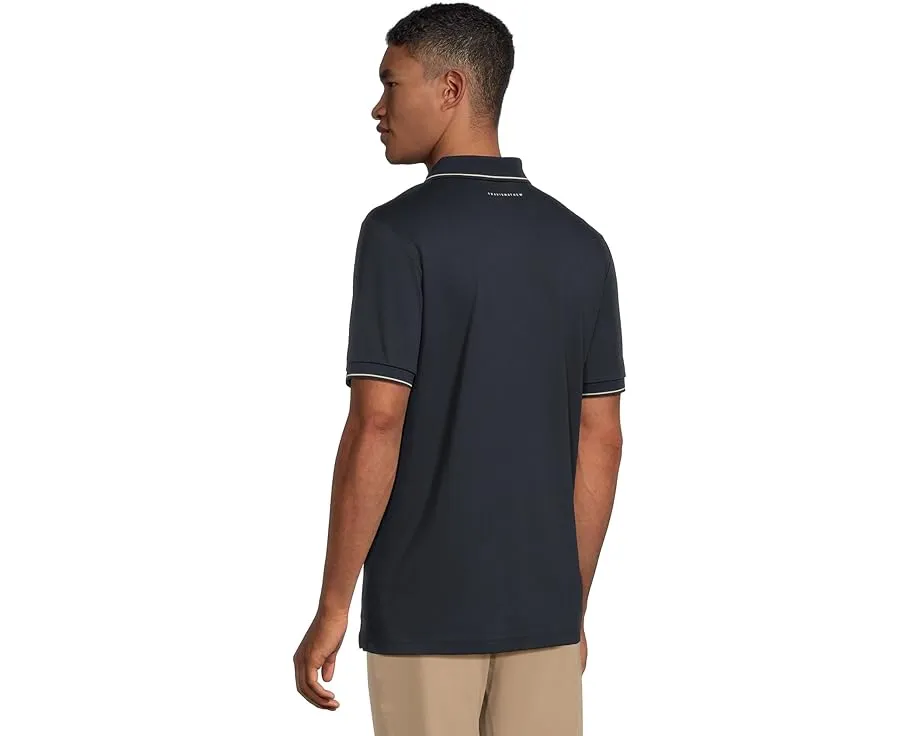 Футболка-поло Happier Hour от TravisMathew из хлопка с контрастными деталями