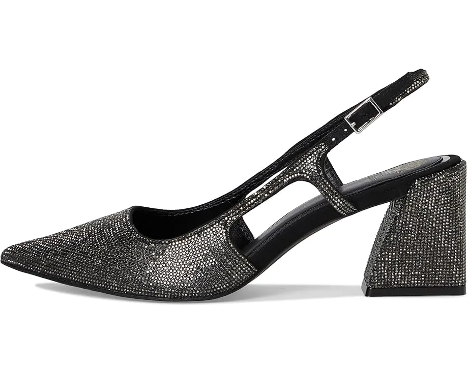 Туфли-лодочки Vince Camuto Sindreea на устойчивом каблуке с ремешком и стразами