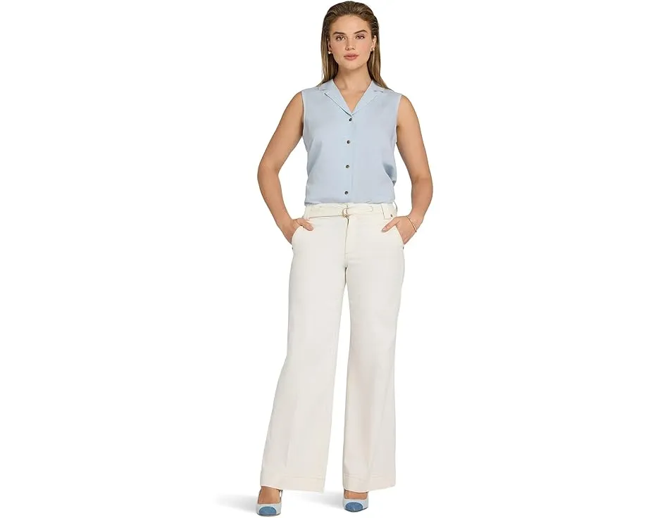 Джинсы NYDJ Mia Palazzo в цвете Vintage White