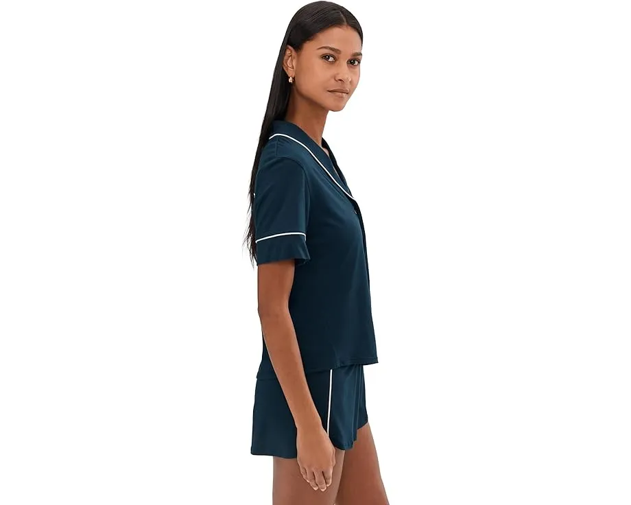 Пижамный комплект Cosabella Pima Lusso с коротким рукавом и шортами