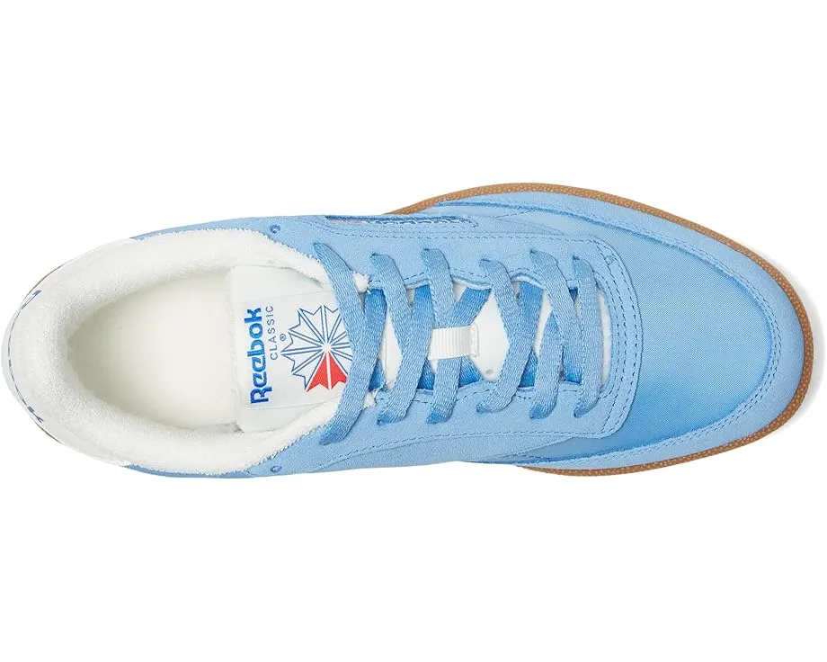 Кроссовки Reebok Lifestyle Club C 85 с тисненым кожаным верхом