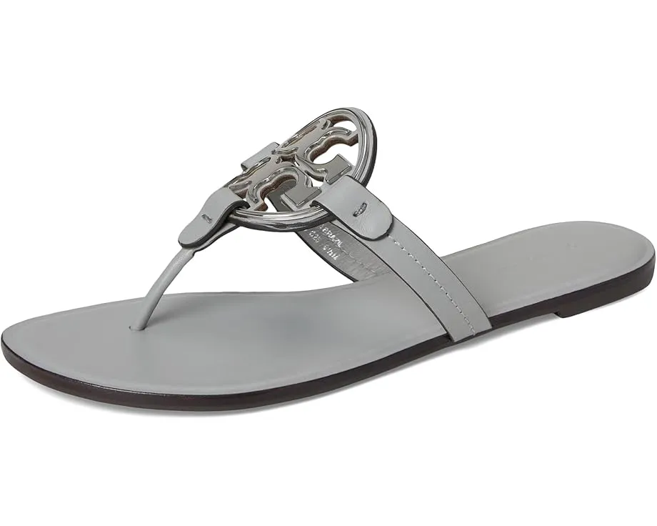 Босоножки Tory Burch Metal Miller из натуральной кожи с логотипом